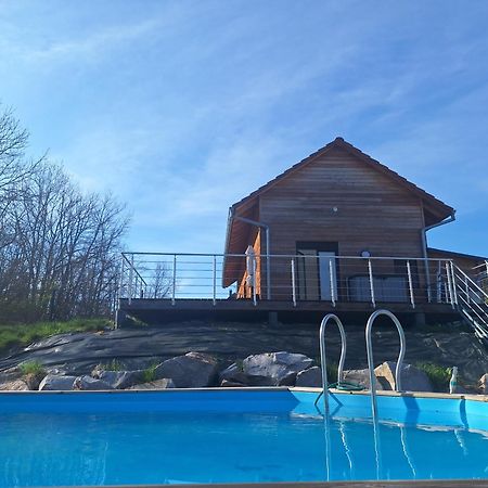 Le Chalet Avec Piscine - Оберне Екстер'єр фото