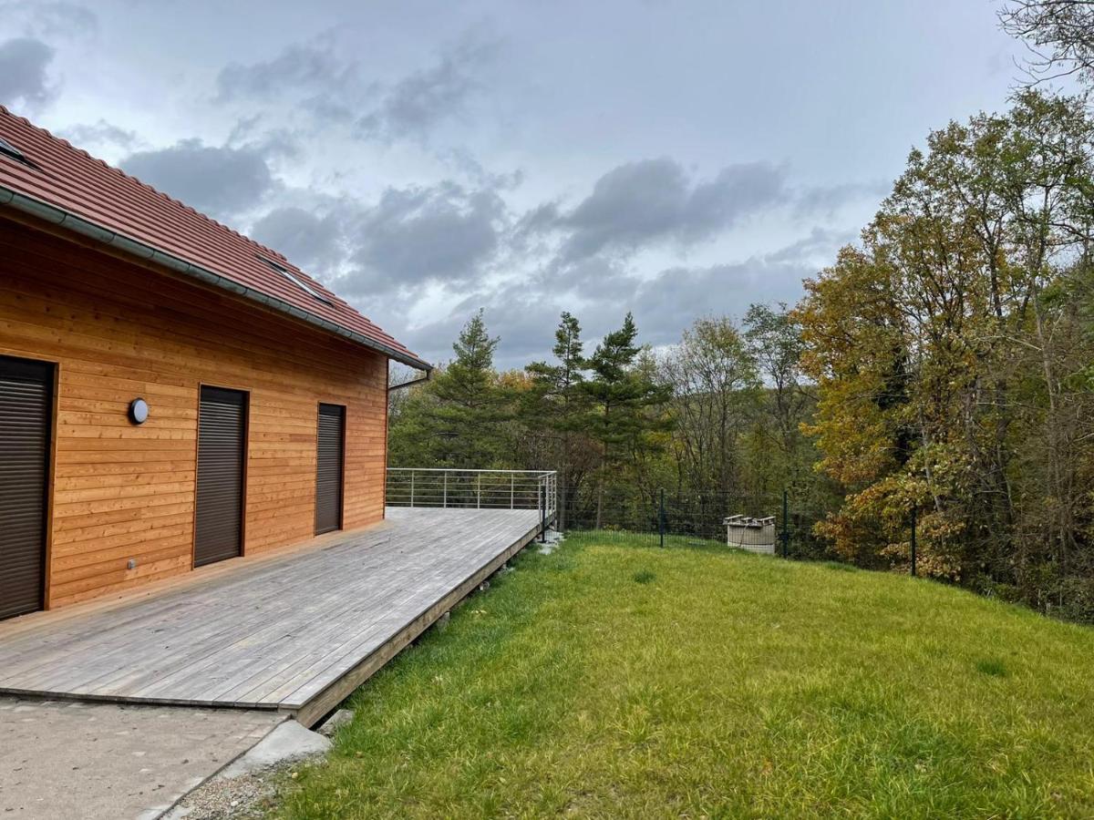 Le Chalet Avec Piscine - Оберне Екстер'єр фото